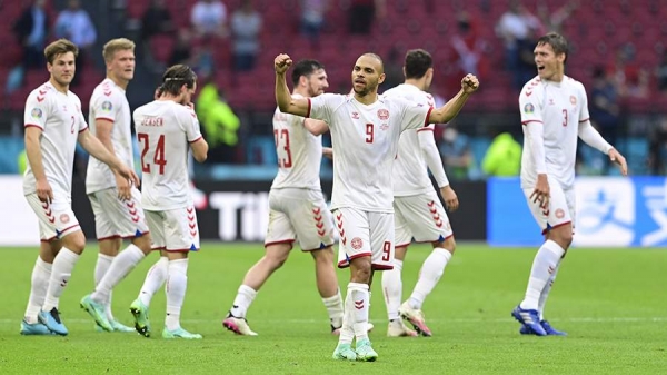Сборная Дании по футболу вышла в четвертьфинале Евро-2020